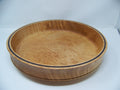 Figured Maple Large Bowl with Deep purple glitter epoxy inlay