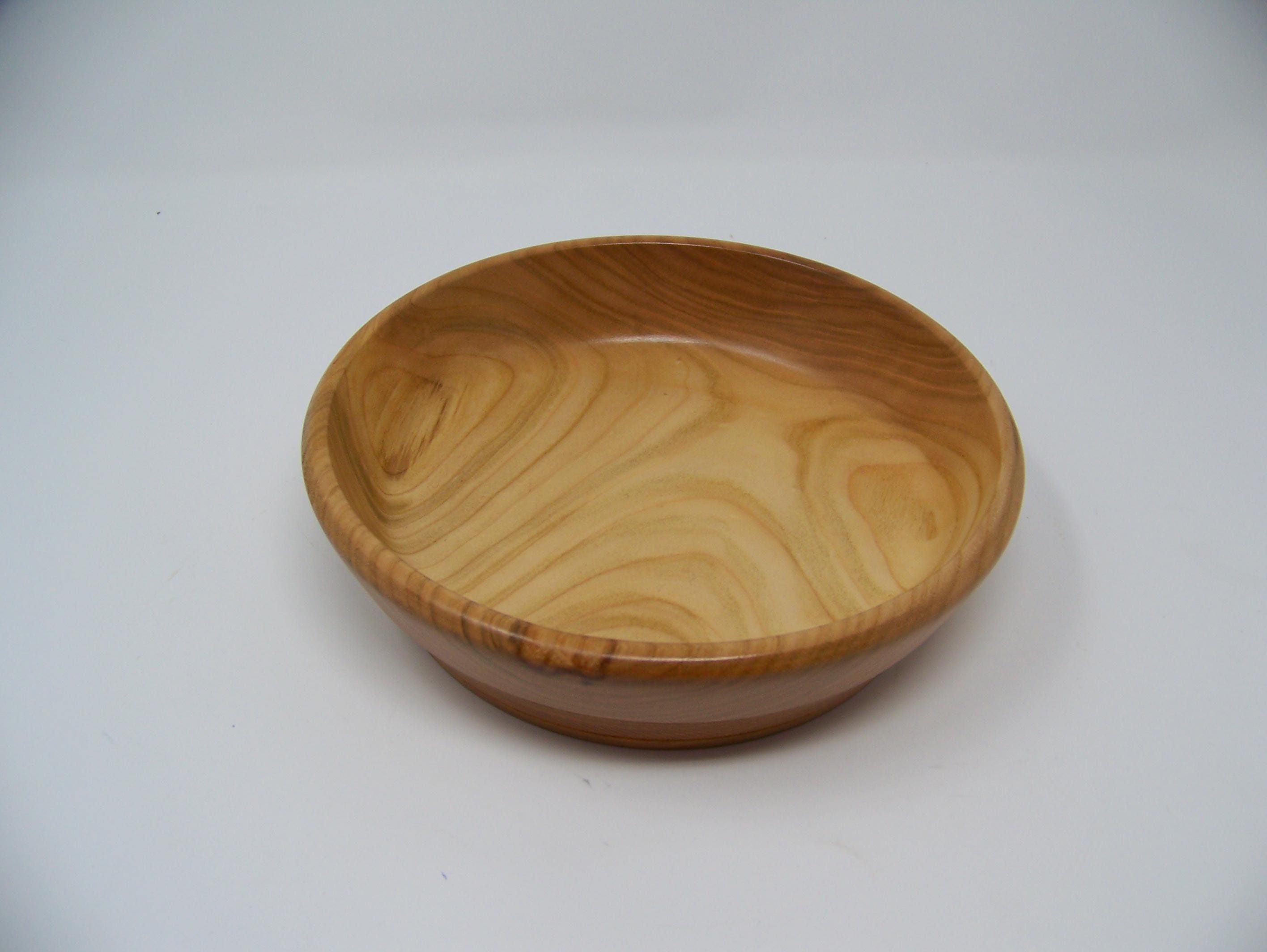 Cherry Bowl with detailing - Lathe Turned