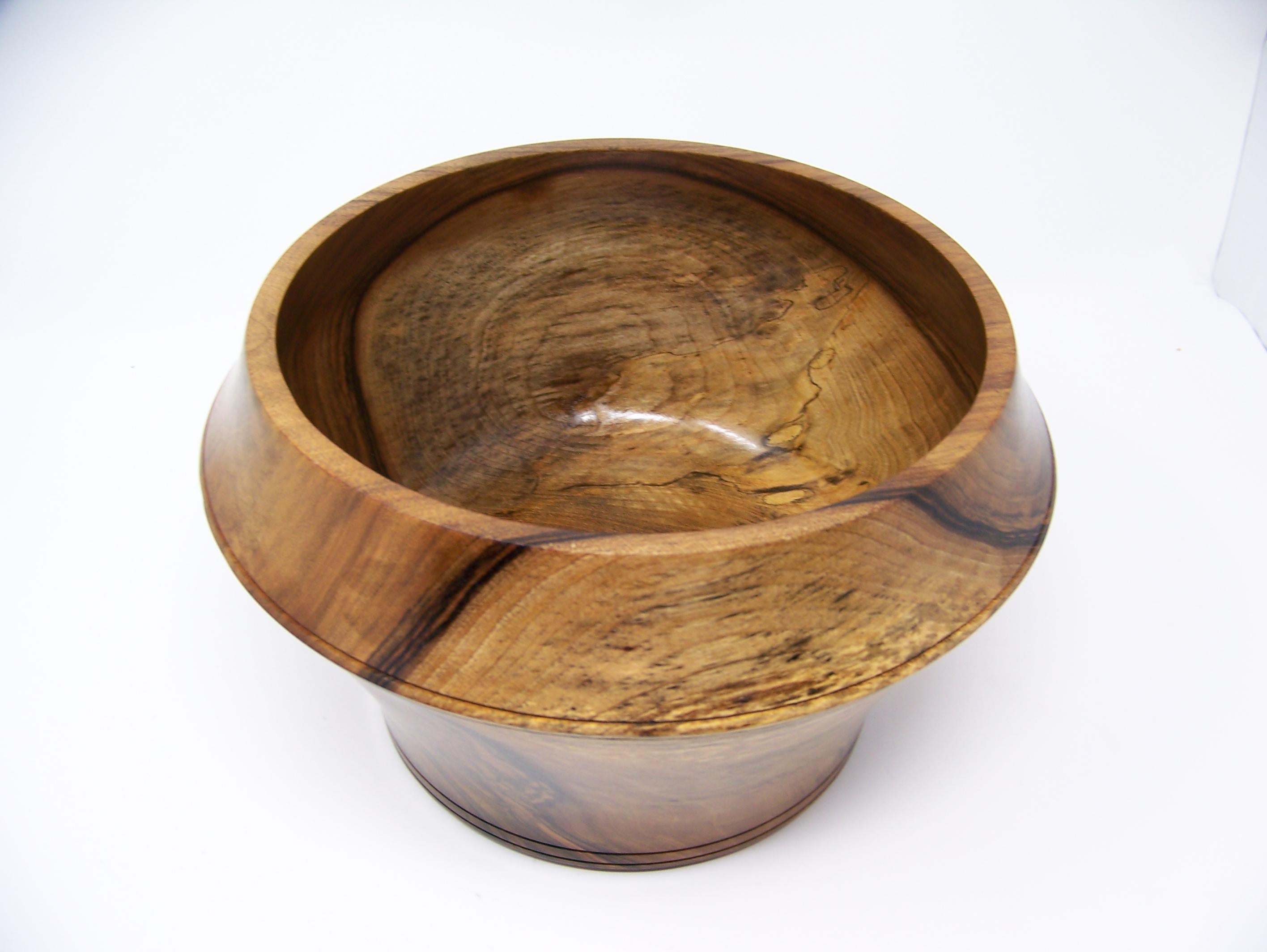 Black Walnut decorative bowl.