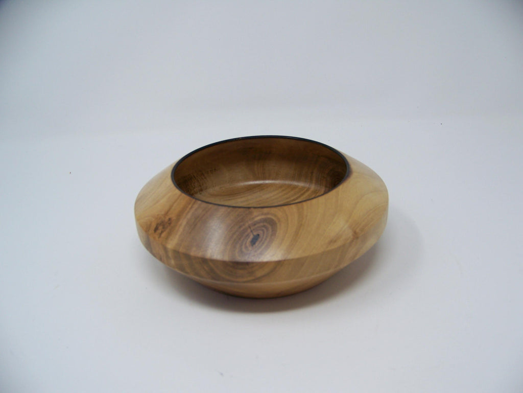Locust bowl - beautiful design - wood grain -