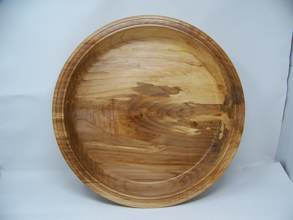 Spalted Maple Large Bowl with details