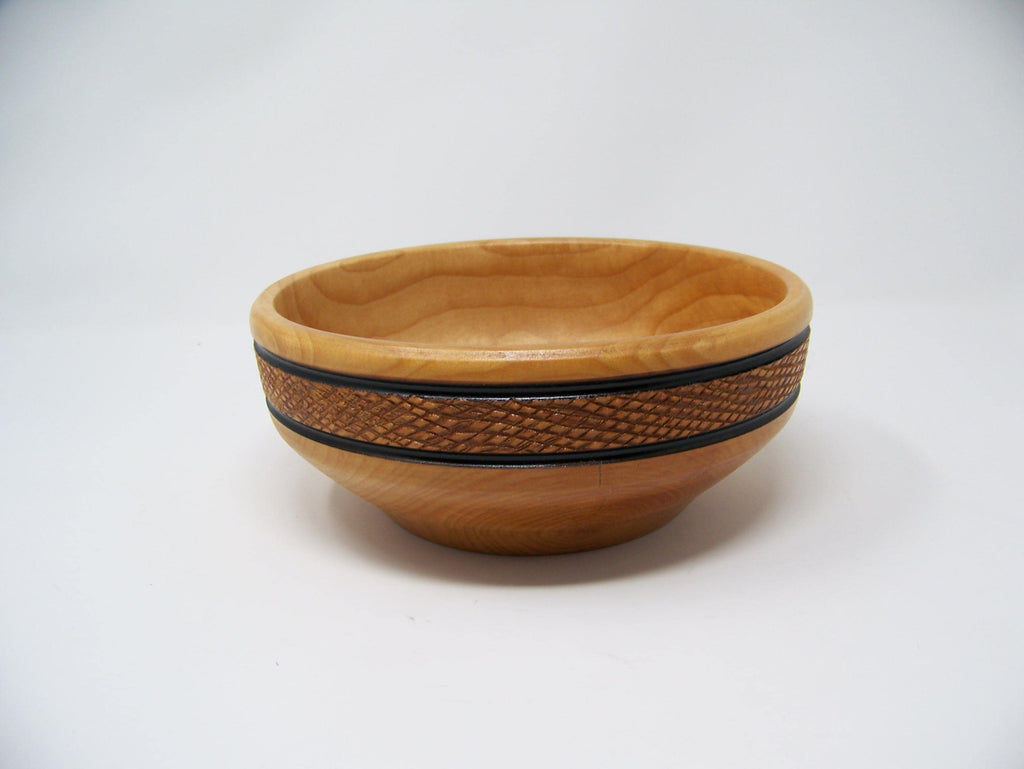 Alder Bowl with detailing