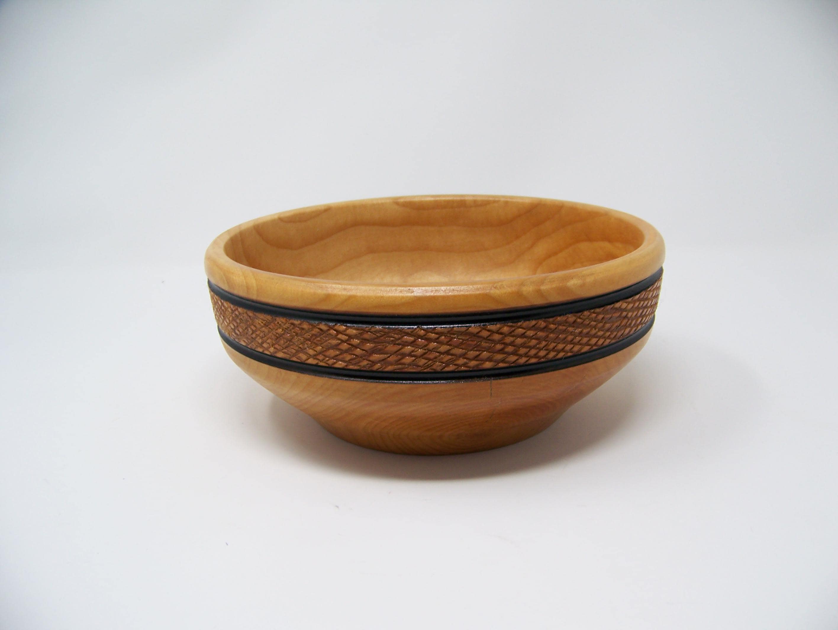 Alder Bowl with detailing