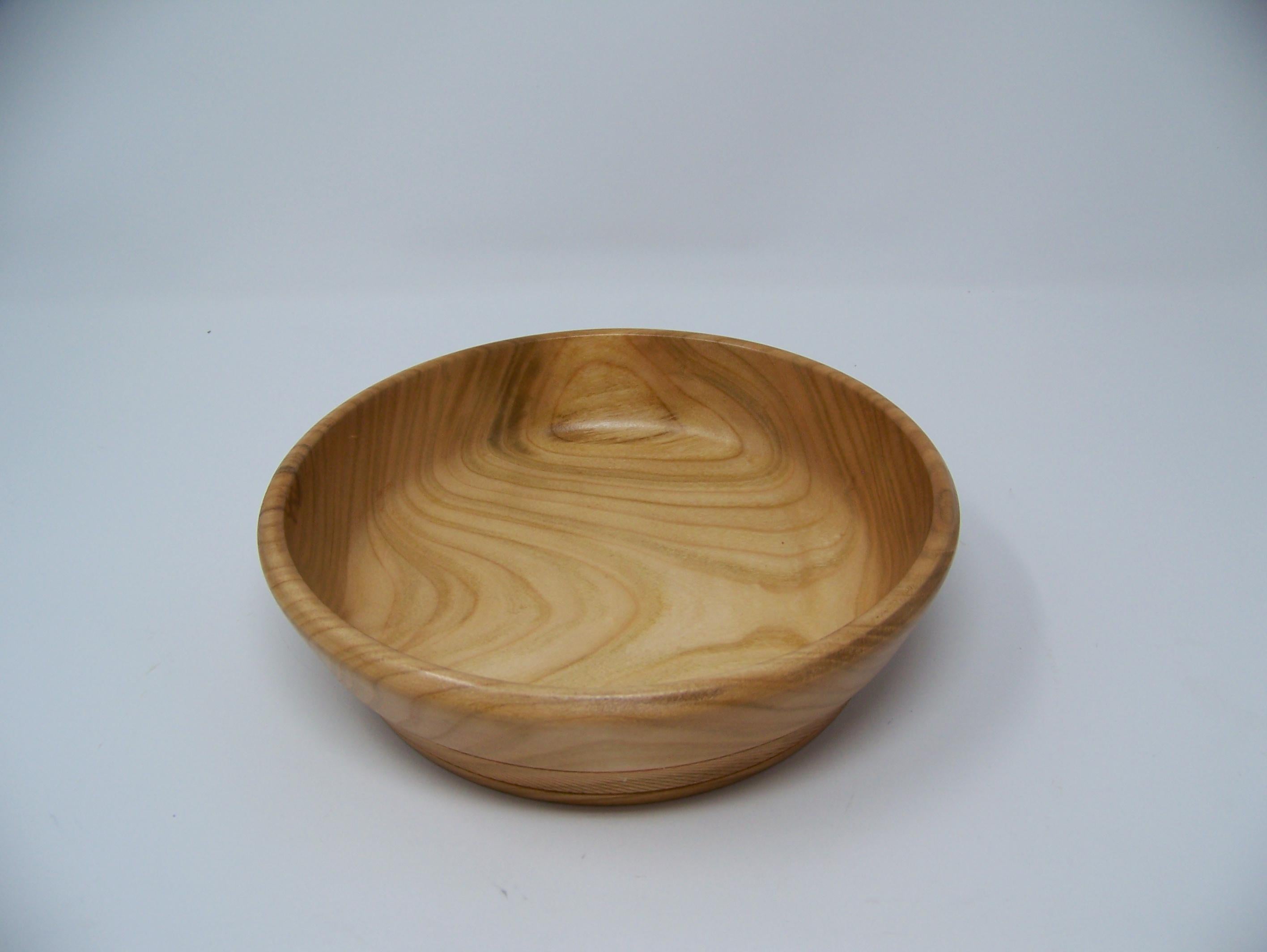 Cherry Bowl with detailing - Lathe Turned