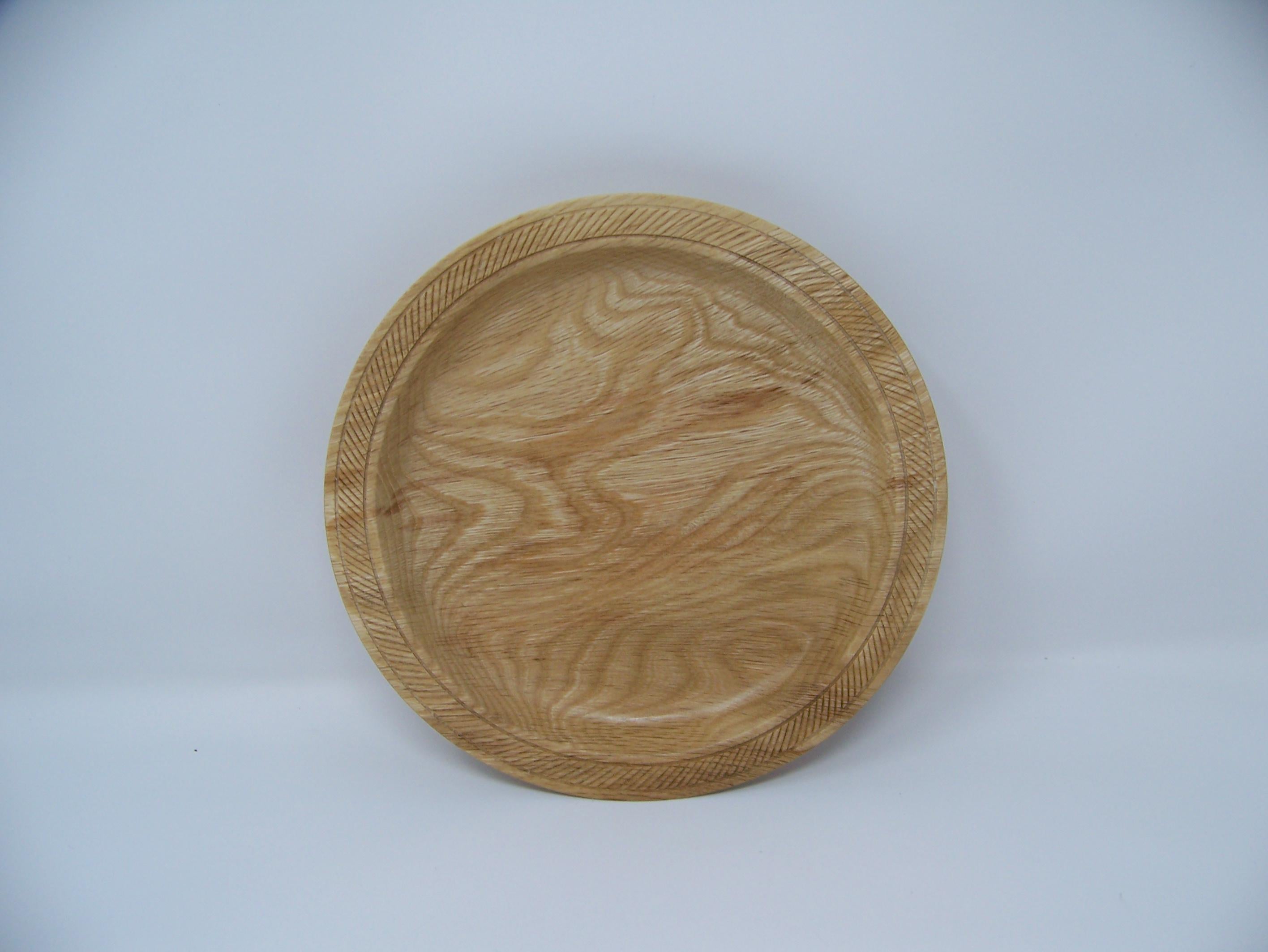Decorative Oak Small plate