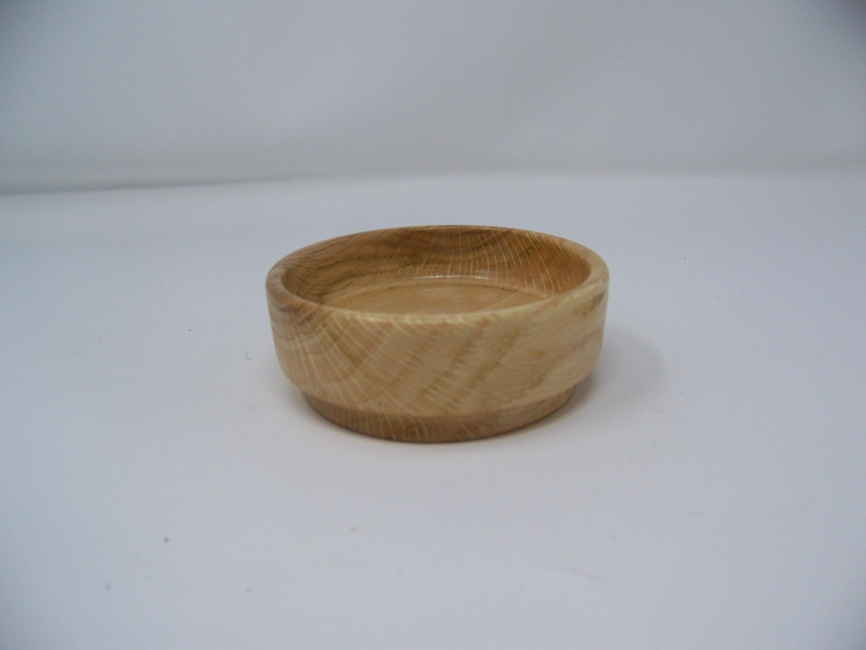 Small Oak bowl - lathe turned - Trinket Bowl
